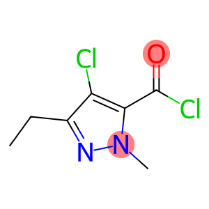 4-氯-3-乙基-1-甲基吡唑-5-甲酰氯