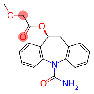 Acetic acid, 2-methoxy-, (10S)-5-(aminocarbonyl)-10,11-dihydro-5H-dibenz[b,f]azepin-10-yl ester