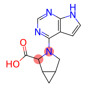 3-{7H-Pyrrolo[2,3-d]pyrimidin-4-yl}-3-azabicyclo-[3.1.0]hexane-2-carboxylic acid