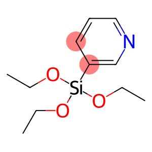 Pyridine, 3-(triethoxysilyl)-