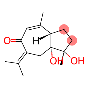 6(1H)-Azulenone, 2,3,3a,7,8,8a-hexahydro-1,8a-dihydroxy-1,4-dimethyl-7-(1-methylethylidene)-, (1S,3aS,8aR)-