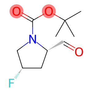 rel-tert-Butyl (2R,4R)-4-fluoro-2-formylpyrrolidine-1-carboxylate