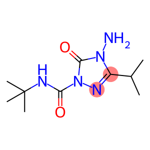 4-氨基-5-氧代-3-异丙基-N-叔丁基-1,2,4-三唑-1-甲酰胺