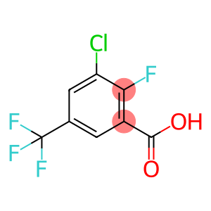 3-Carboxy-5-chloro-4-fluorobenzotrifluoride, 5-Chloro-alpha,alpha,alpha,6-tetrafluoro-m-toluic acid