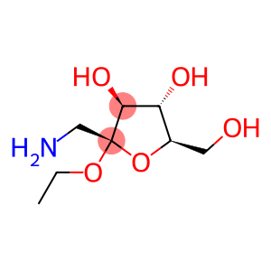 alpha-D-Fructofuranoside,ethyl1-amino-1-deoxy-(9CI)