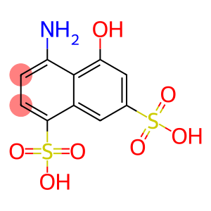 4-amino-5-hydroxynaphthalene-1,7-disulphonic acid