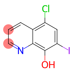 8-Quinolinol, 5-chloro-7-iodo-