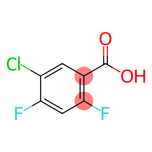 Benzoic acid, 5-chloro-2,4-difluoro-