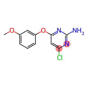 2-Pyrimidinamine, 4-chloro-6-(3-methoxyphenoxy)-