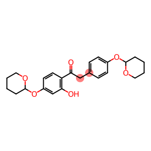 1-[2-Hydroxy-4-[(tetrahydro-2H-pyran-2-yl)oxy]phenyl]-2-[4-[(tetrahydro-2H-pyran-2-yl)oxy]phenyl]ethanone