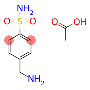 4-(aminomethyl)benzenesulfonamidemonoacetate