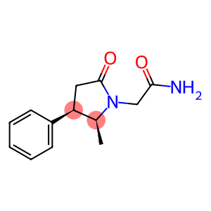 1-Pyrrolidineacetamide, 2-methyl-5-oxo-3-phenyl-, (2S,3R)-