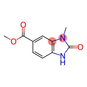 1H-Benzimidazole-5-carboxylic acid, 2,3-dihydro-3-methyl-2-oxo-, methyl ester