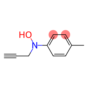 Benzenamine,  N-hydroxy-4-methyl-N-2-propynyl-  (9CI)