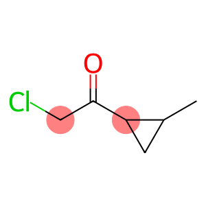 Ethanone, 2-chloro-1-(2-methylcyclopropyl)- (9CI)
