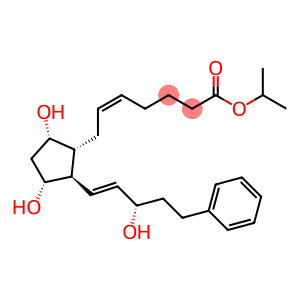 7-[(1R,2R,3R,5S)-3,5-Dihydroxy-2-[(1E,3S)-3-hydroxy-5-phenyl-1-penten-1-yl]cyclopentyl]-5-heptenoic acid 1-methylethyl ester