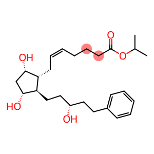 1-methylethyl (5Z)-7-{(1R,2R,3R,5S)-3,5-dihydroxy-2-[(3R)-3-hydroxy-5-phenylpentyl]cyclopentyl}hept-5-enoate