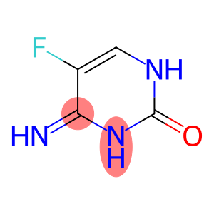 2(1H)-Pyrimidinone, 5-fluoro-3,4-dihydro-4-imino- (9CI)