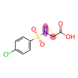 {[(4-Chlorophenyl)sulfonyl]amino}acetic acid