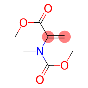 2-Propenoic  acid,  2-[(methoxycarbonyl)methylamino]-,  methyl  ester