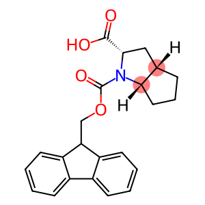Cyclopenta[b]pyrrole-1,2(2H)-dicarboxylic acid, hexahydro-, 1-(9H-fluoren-9-ylmethyl) ester, (2S,3aS,6aS)-