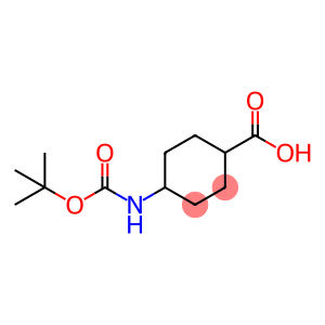 4-(tert-Butoxycarbonylamino)cyclohexanecarboxylic Acid (cis- and trans- mixture)