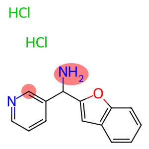 1-[1-Benzofuran-2-yl-1-(pyridin-3-yl)]methanamine Dihydrochloride