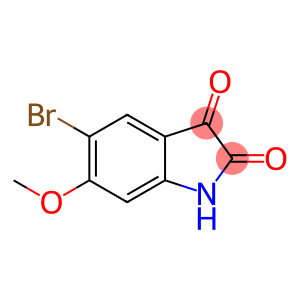 5-Bromo-6-methoxyindoline-2,3-dione
