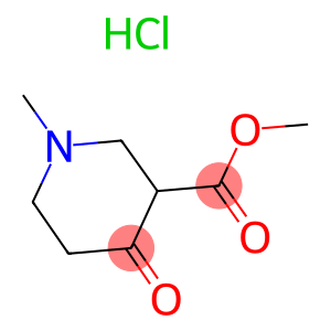 1-甲基-4-羰基哌啶-3-甲酸甲酯盐酸盐