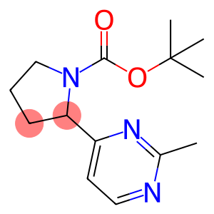 tert-Butyl 2-(2-methylpyrimidin-4-yl)pyrrolidine-1-carboxylate