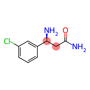 (3S)-3-氨基-3-(3-氯苯基)丙酰胺