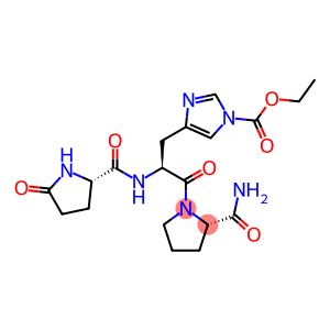 5-Oxo-L-Pro-1-(ethoxycarbonyl)-L-His-L-Pro-NH2