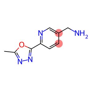3-Pyridinemethanamine, 6-(5-methyl-1,3,4-oxadiazol-2-yl)-