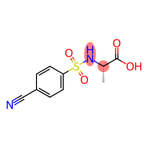2-(4-氰基苯磺酰氨基)丙酸