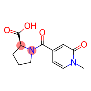 (2S)-1-(1-methyl-2-oxo-1,2-dihydropyridine-4-carbonyl)pyrrolidine-2-carboxylic acid