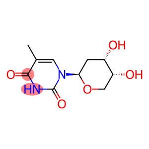 1-(2-Deoxy-β-D-erythro-pentopyranosyl)-5-methyl-2,4(1H,3H)-pyrimidinedione