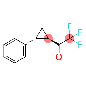 Ethanone, 2,2,2-trifluoro-1-(2-phenylcyclopropyl)-, (1R-trans)- (9CI)