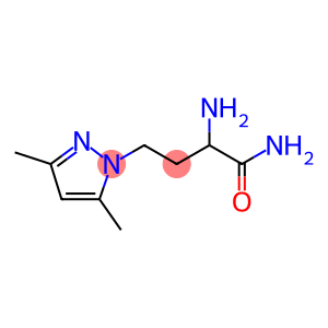 2-氨基-4-(3,5-二甲基-1H-吡唑-1-基)丁酰胺
