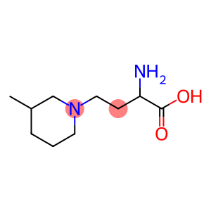 1-Piperidinebutanoic acid, α-amino-3-methyl-