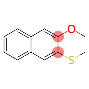 Naphthalene, 2-methoxy-3-(methylthio)-