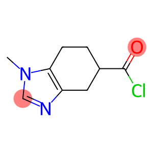 1H-Benzimidazole-5-carbonyl chloride, 4,5,6,7-tetrahydro-1-methyl- (9CI)