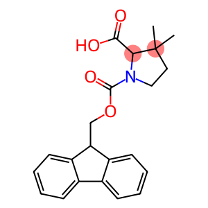 1-{[(9H-fluoren-9-yl)methoxy]carbonyl}-3,3-dimethylpyrrolidine-2-carboxylic acid
