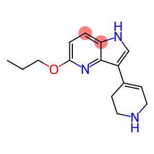 3- (1,2,5,6-Tetrahydro-4-pyridyl)-5-propoxypyrrolo[3, 2-b] pyridine hydrochloride
