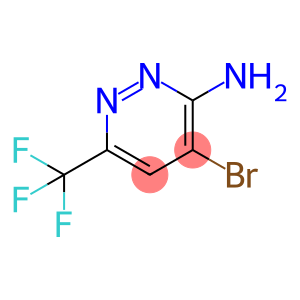 3-Pyridazinamine, 4-bromo-6-(trifluoromethyl)-