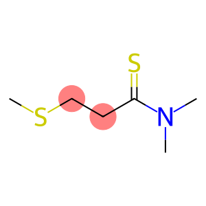 Propanethioamide,  N,N-dimethyl-3-(methylthio)-