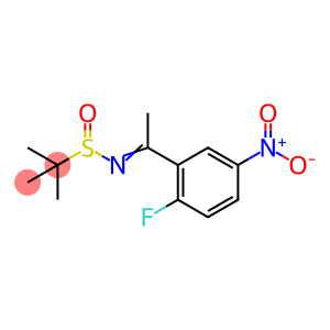 N-(1-(2-氟-5-硝基苯)亚乙基)-2-甲基丙烷-2-亚磺酰胺
