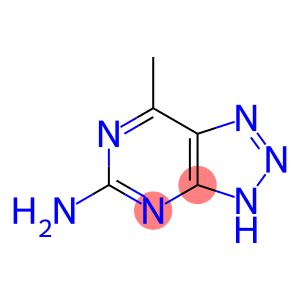 1H-v-Triazolo[4,5-d]pyrimidine, 5-amino-7-methyl- (8CI)