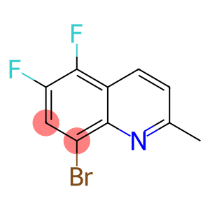 8-BROMO-5,6-DIFLUORO-2-METHYLQUINOLINE