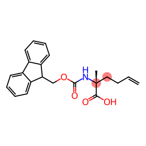 Fmoc-(R)-2-amino-2-methylhex-5-enoic acid