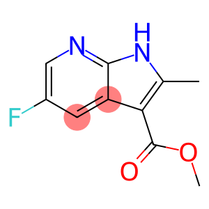methyl 5-fluoro-2-methyl-1H-pyrrolo[2,3-b]pyridine-3-carboxylate